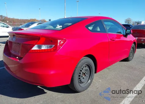 2013 Honda Civic Lx z USA, uszkodzony, nr VIN 2HGFG3B57DH531618